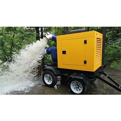 Rimorchio diesel della pompa dell'acqua