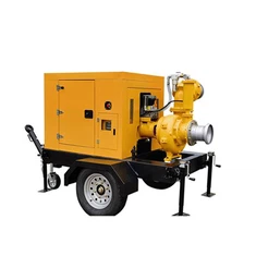 Rimorchio per pompa leggera di drenaggio per produzione di energia